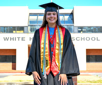 ASHLYN PRICE 2023 CAP AND GOWN SR PICS