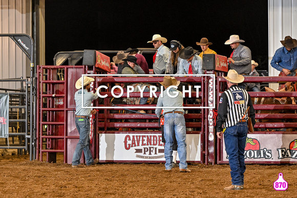 DROBERTS-OZARK EMPIRE FAIR PRCA-SPRINGFIELD, MISSOURI-PERFORMANCE #1-03212025-BB-BRIAN DITTMER-BROOKMAN RODEO-BOOZY BEAVER 22120