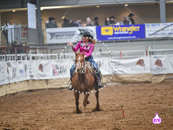 AFR45 Round #1 1-21-22 Queens and Steer Wrestling  2505