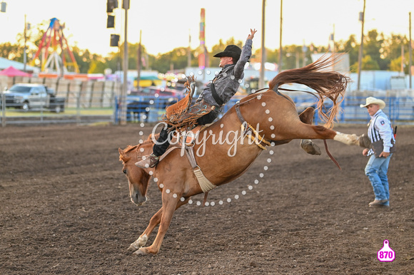 DROBERTS-WINFIELD KS COWLEY COUNTY PRCA RODEO-PERF #1-08062023-BB-TY BLESSING-SILVER CREEK-GREY WAY1851