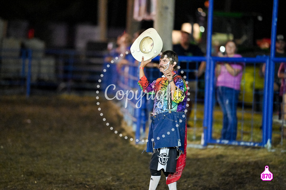 DROBERTS-WINFIELD KS COWLEY COUNTY PRCA RODEO-PERF #1-08062023-MISC-BULLFIGHTERS 1728