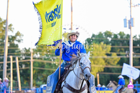 DROBERTS-WINFIELD KS COWLEY COUNTY PRCA RODEO-PERF #1-08062023-MISC-FLAGS 1345