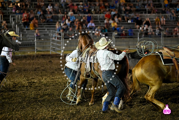 DROBERTS-WINFIELD KS COWLEY COUNTY PRCA RODEO-PERF #1-08062023-MISC-WILD COW MILKING 1630