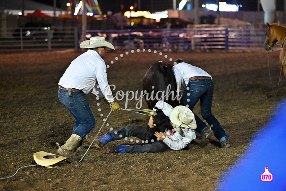 DROBERTS-WINFIELD KS COWLEY COUNTY PRCA RODEO-PERF #1-08062023-MISC-WILD COW MILKING 1659