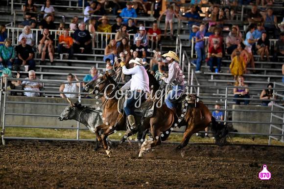 DROBERTS-WINFIELD KS COWLEY COUNTY PRCA RODEO-PERF #1-08062023-MISC-WILD COW MILKING 1694