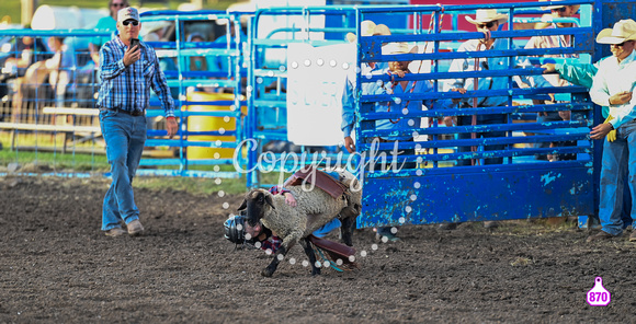 DROBERTS-WINFIELD KS COWLEY COUNTY PRCA RODEO-PERF #1-08062023-MUTTON BUSTING 1000