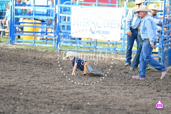 DROBERTS-WINFIELD KS COWLEY COUNTY PRCA RODEO-PERF #1-08062023-MUTTON BUSTING 1008