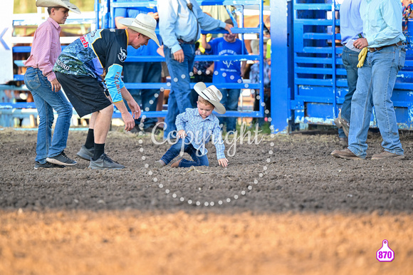 DROBERTS-WINFIELD KS COWLEY COUNTY PRCA RODEO-PERF #1-08062023-MUTTON BUSTING 1037
