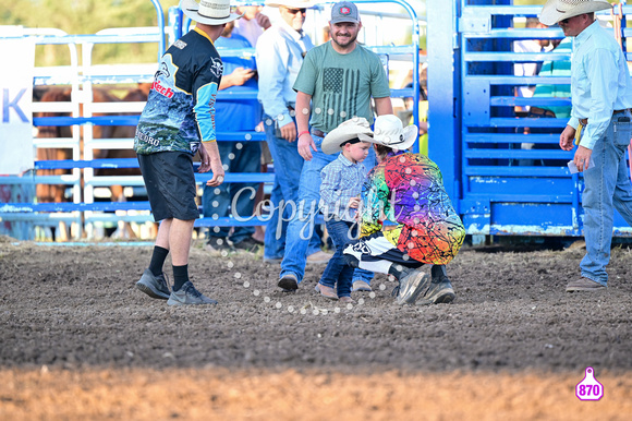 DROBERTS-WINFIELD KS COWLEY COUNTY PRCA RODEO-PERF #1-08062023-MUTTON BUSTING 1040