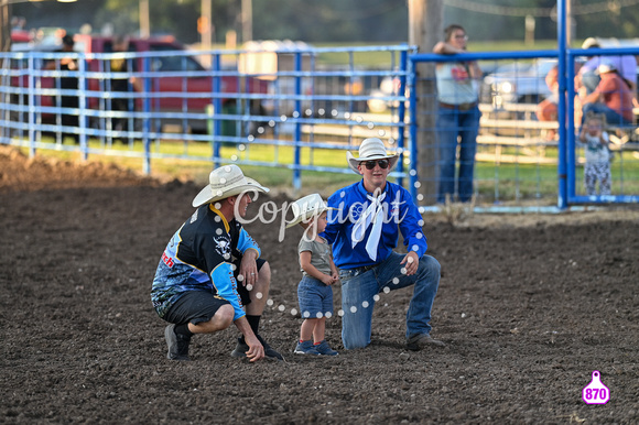 DROBERTS-WINFIELD KS COWLEY COUNTY PRCA RODEO-PERF #1-08062023-MUTTON BUSTING 1060