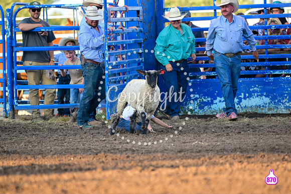 DROBERTS-WINFIELD KS COWLEY COUNTY PRCA RODEO-PERF #1-08062023-MUTTON BUSTING 1133