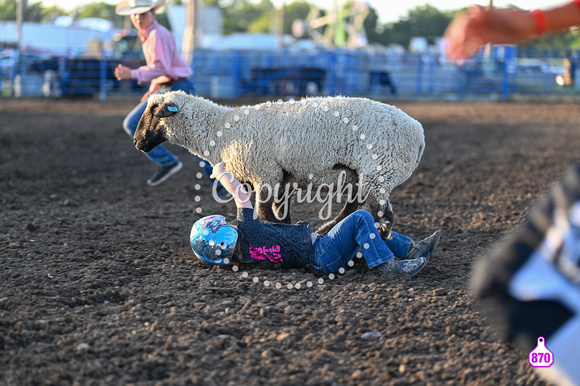 DROBERTS-WINFIELD KS COWLEY COUNTY PRCA RODEO-PERF #1-08062023-MUTTON BUSTING 1202