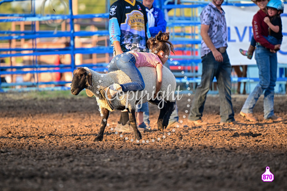 DROBERTS-WINFIELD KS COWLEY COUNTY PRCA RODEO-PERF #1-08062023-MUTTON BUSTING 1277