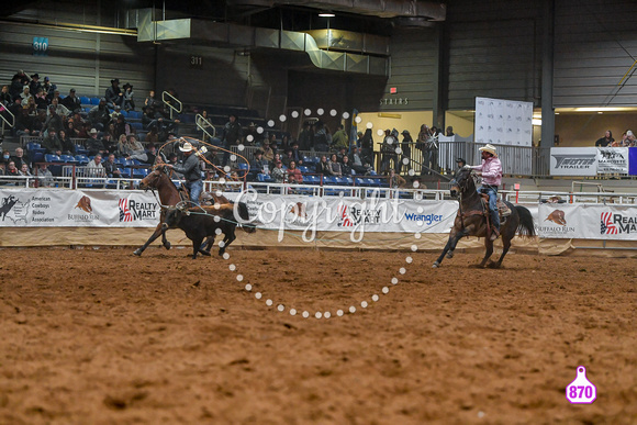 AFR45 Round #1 1-21-22 Team Roping 2970