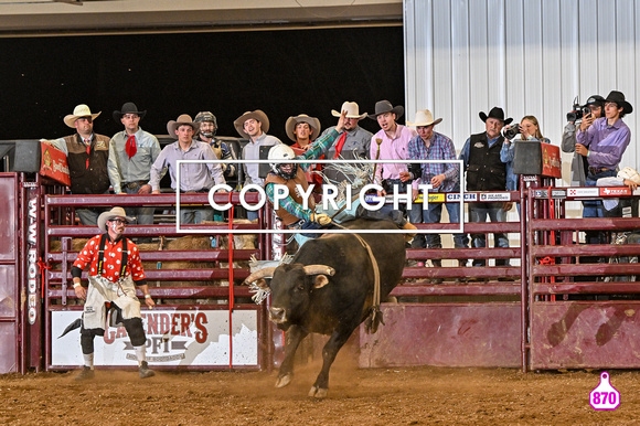 DROBERTS-OZARK EMPIRE FAIR PRCA-SPRINGFIELD, MISSOURI-PERFORMANCE #1-03212025-BR-BLAINE PETERSON-BIG RAFTER-IVEY LEAGUE 22659