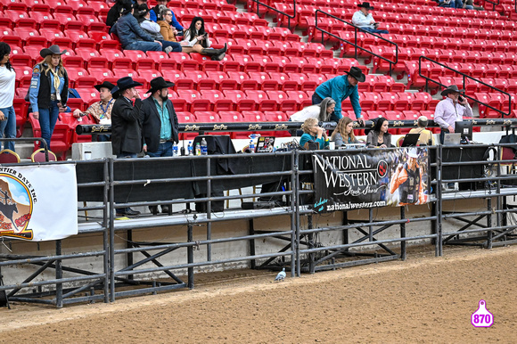 DROBERTS-BENNY BENIONS BUCKING HORSE SALE-PRCA PERMIT CHALLENGE-ROUND 1-12-7-23-BR-MISC-BEHIND THE SCENES   11487A