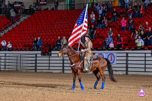 DROBERTS-BENNY BENIONS BUCKING HORSE SALE-PRCA PERMIT CHALLENGE-ROUND 1-12-7-23-BR-MISC-OPENING ACT   11547