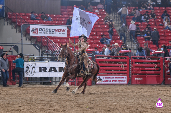 DROBERTS-BENNY BENIONS BUCKING HORSE SALE-PRCA PERMIT CHALLENGE-ROUND 2-12-7-23-MISC  11919A