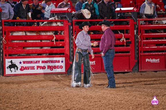 MROBERTS-BENNY BENIONS BUCKING HORSE SALE-PRCA PERMIT CHALLENGE-12-7-23-ROUND 1-MISC-OPENING   10612A