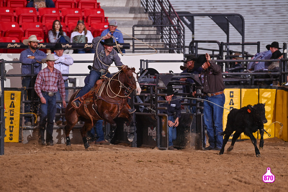 MROBERTS-BENNY BENIONS BUCKING HORSE SALE-PRCA PERMIT CHALLENGE-ROUND 1-12-7-23-TD-COLE CLEMONS 10839A