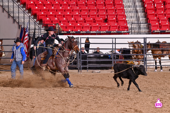 MROBERTS-BENNY BENIONS BUCKING HORSE SALE-PRCA PERMIT CHALLENGE-ROUND 2-12-7-23-TD-CASH FUESZ  11302