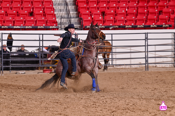 MROBERTS-BENNY BENIONS BUCKING HORSE SALE-PRCA PERMIT CHALLENGE-ROUND 2-12-7-23-TD-CASH FUESZ  11304