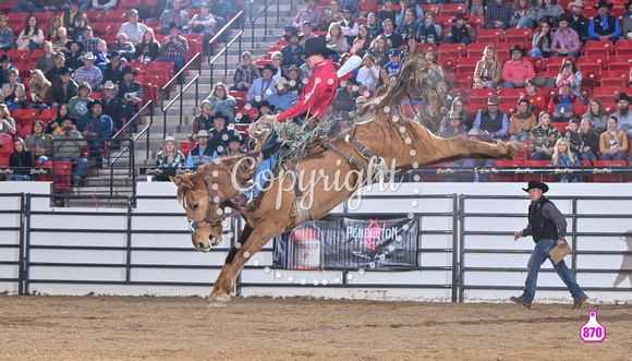STACE SMITH WORLD BRONC FUTURITY FINALE 12-8-23 13297