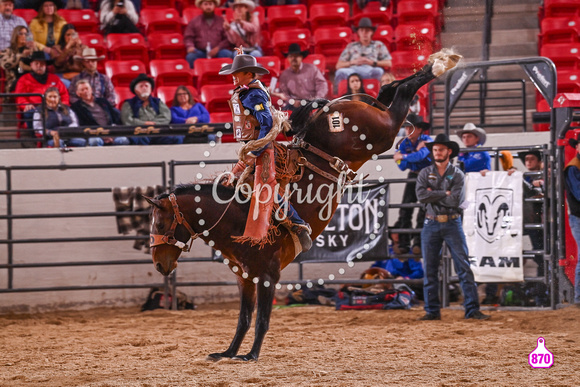 STACE SMITH WORLD BRONC FUTURITY FINALE 12-8-23 13352