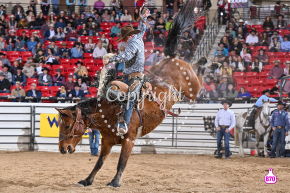 STACE SMITH WORLD BRONC FUTURITY FINALE 12-8-23 13376