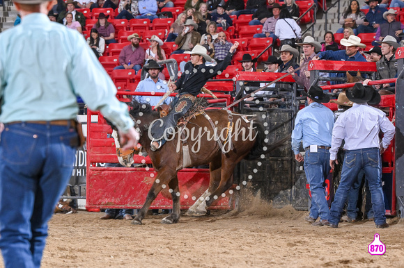 STACE SMITH WORLD BRONC FUTURITY FINALE 12-8-23 13399