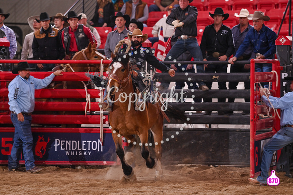 STACE SMITH WORLD BRONC FUTURITY FINALE 12-8-23 13458