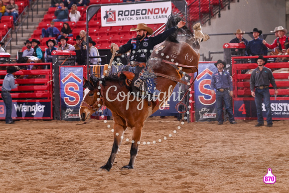 STACE SMITH WORLD BRONC FUTURITY FINALE 12-8-23 13460