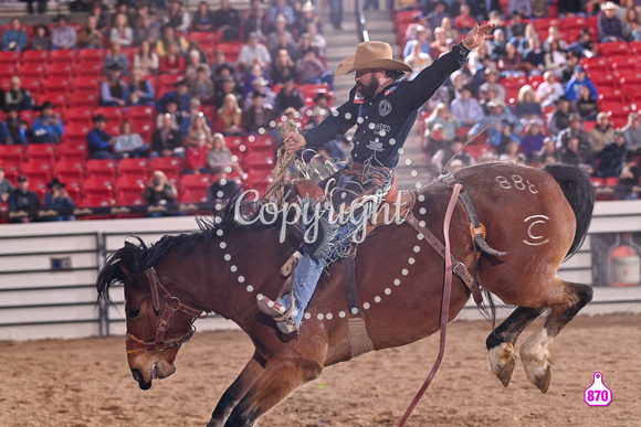 STACE SMITH WORLD BRONC FUTURITY FINALE 12-8-23 13464