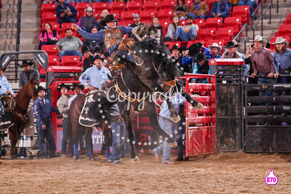 STACE SMITH WORLD BRONC FUTURITY FINALE 12-8-23 13525