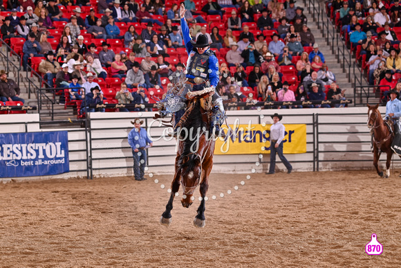 STACE SMITH WORLD BRONC FUTURITY FINALE 12-8-23 13540