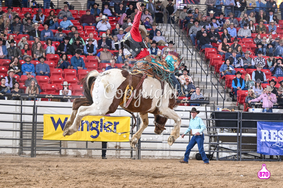 STACE SMITH WORLD BRONC FUTURITY FINALE 12-8-23 13551