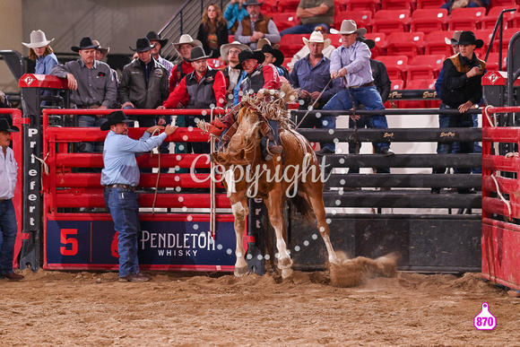 STACE SMITH WORLD BRONC FUTURITY FINALE 12-8-23 13589