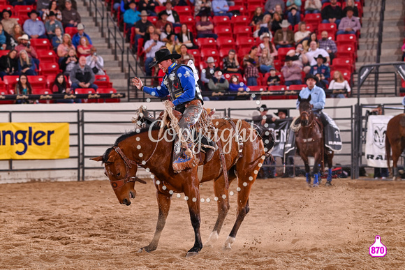 STACE SMITH WORLD BRONC FUTURITY FINALE 12-8-23 13622