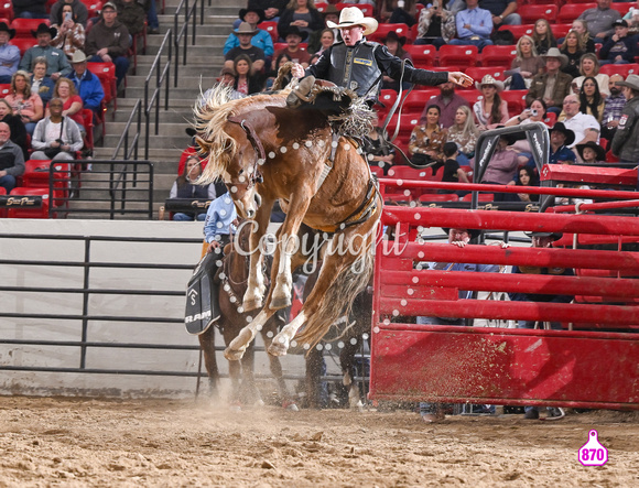 STACE SMITH WORLD BRONC FUTURITY FINALE 12-8-23 13631
