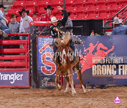 STACE SMITH WORLD BRONC FUTURITY FINALE 12-8-23 13654