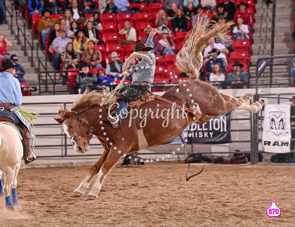 STACE SMITH WORLD BRONC FUTURITY FINALE 12-8-23 13716