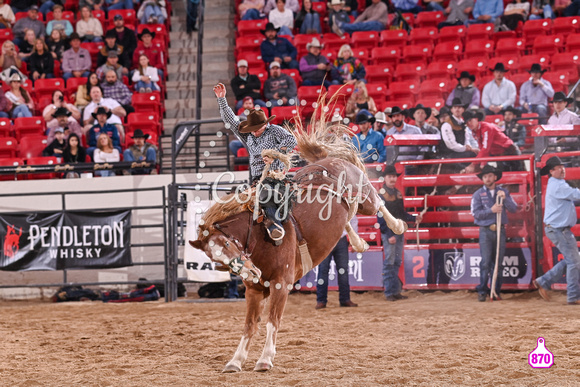 STACE SMITH WORLD BRONC FUTURITY FINALE 12-8-23 13715