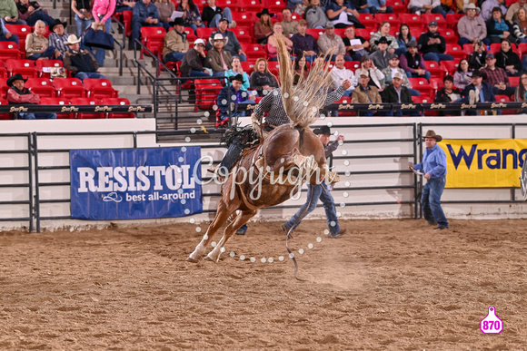 STACE SMITH WORLD BRONC FUTURITY FINALE 12-8-23 13718