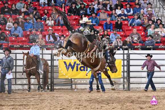 STACE SMITH WORLD BRONC FUTURITY FINALE 12-8-23 13739