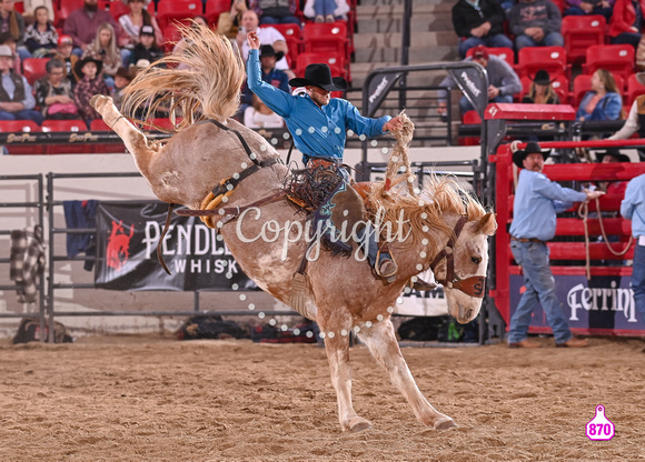 STACE SMITH WORLD BRONC FUTURITY FINALE 12-8-23 13753