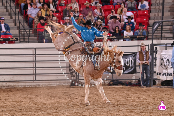 STACE SMITH WORLD BRONC FUTURITY FINALE 12-8-23 13752