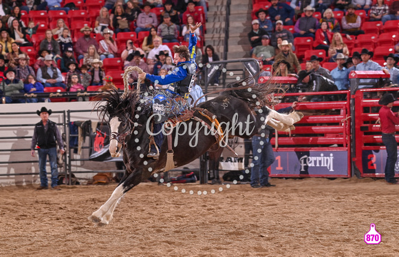 STACE SMITH WORLD BRONC FUTURITY FINALE 12-8-23 13793