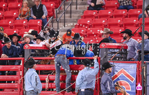 STACE SMITH WORLD BRONC FUTURITY FINALE 12-8-23 13842