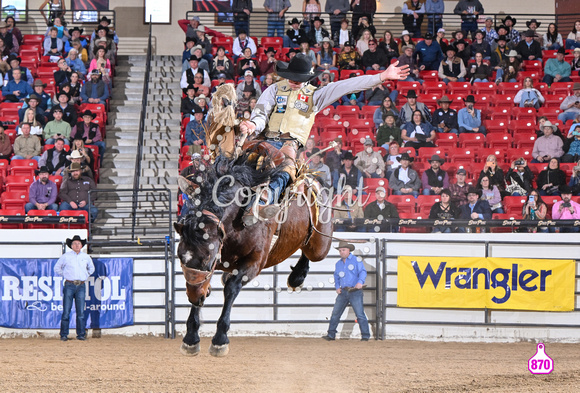 STACE SMITH WORLD BRONC FUTURITY FINALE 12-8-23 13216