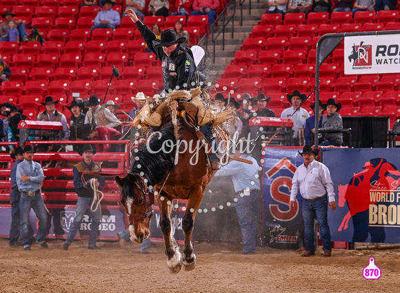 STACE SMITH WORLD BRONC FUTURITY FINALE 12-8-23 13223